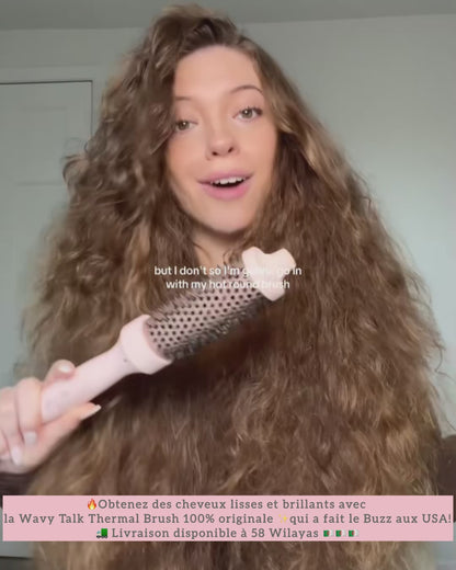 Wavy Talk Thermal Brush Original 100% Authentique